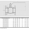Кран шаровый КШФП DN200 PN25, ALSO
