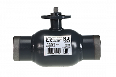065N0157GR RJIP Premium Кран шаровой WW DN200 PN25 GF (приварной, под привод, С/П), Ридан